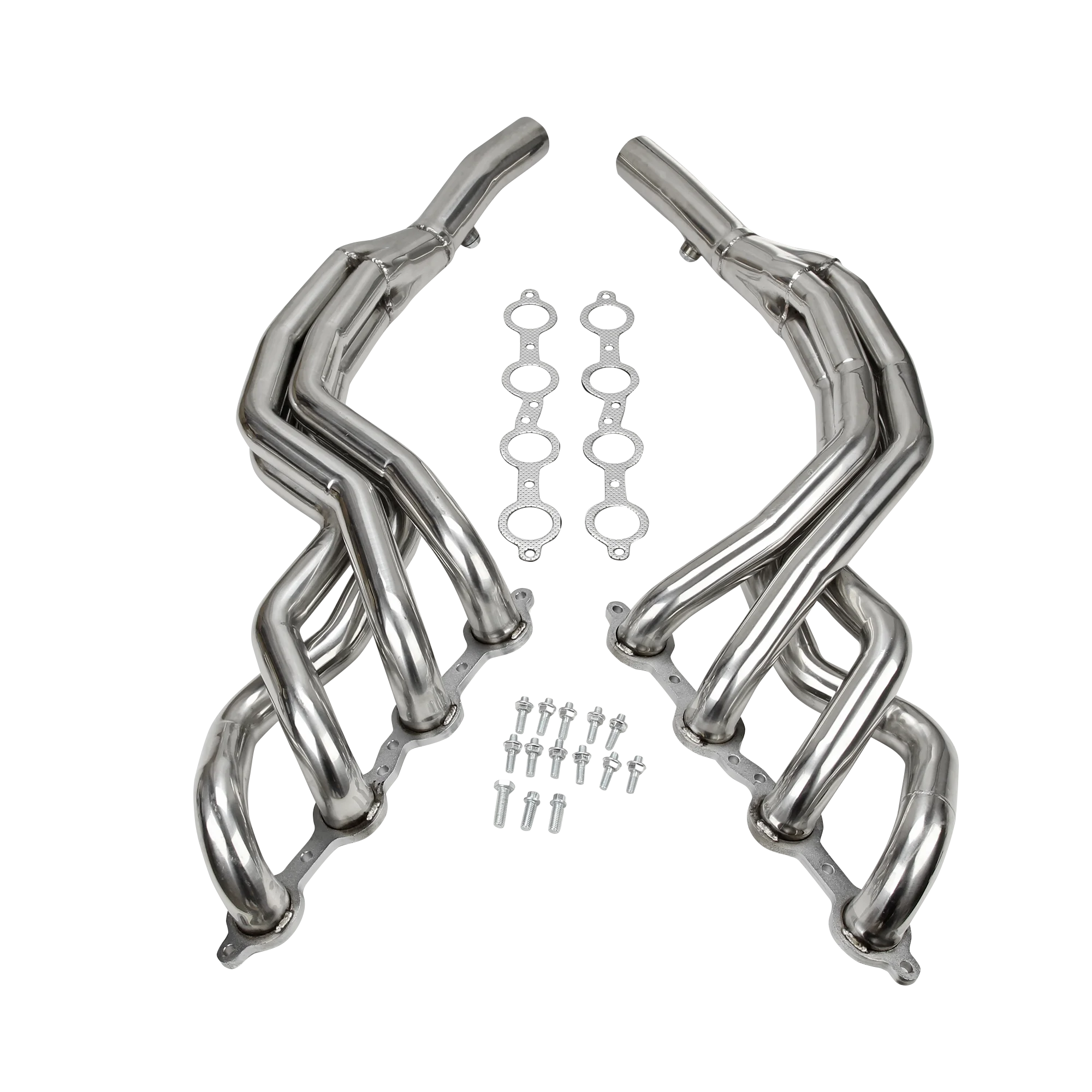 STAINLESS STEEL FIT CAMARO SS 6.2L V8 RACE LONG TUBE SHORTY EXHAUST HEADER MANIFOLD