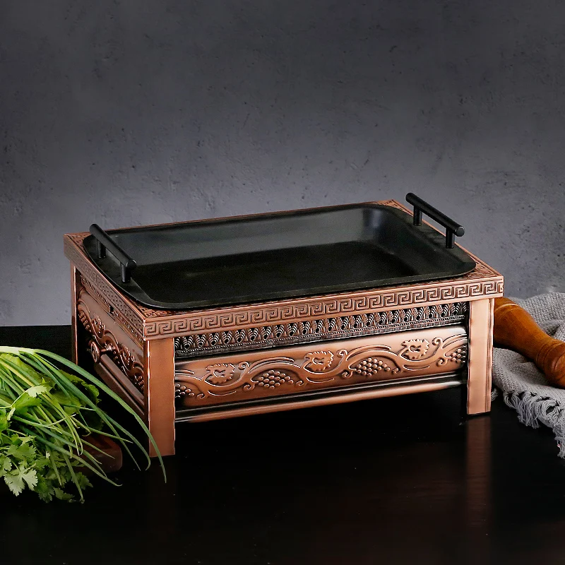 classical detachable mucosity proof easy clean restaurant Grilled fish furnace