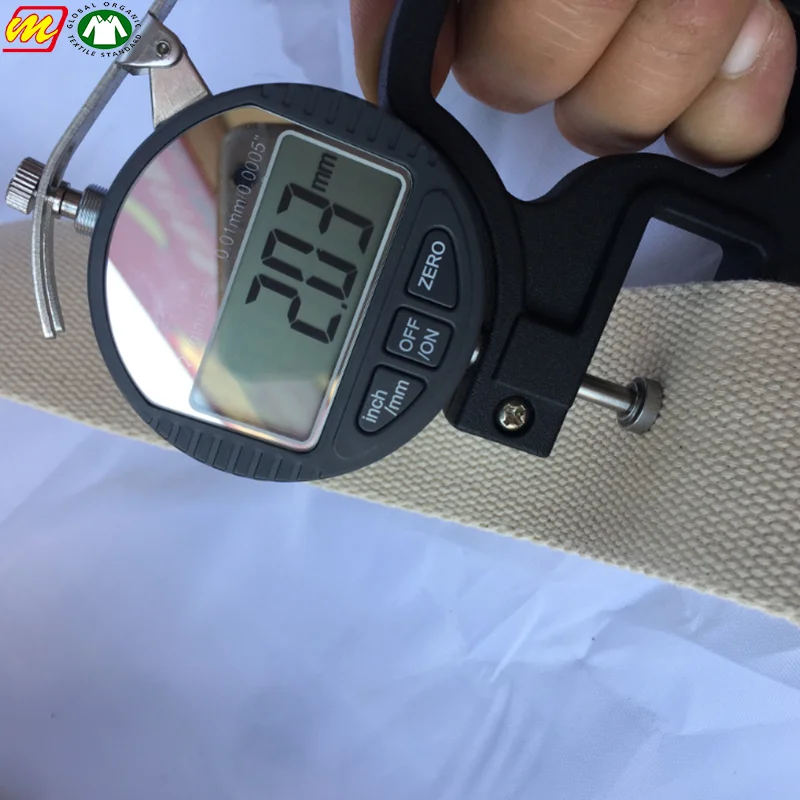 Высокопрочная утолщенная хлопчатобумажная лента с пользовательским логотипом, хлопчатобумажная лента для Ремня Сумки