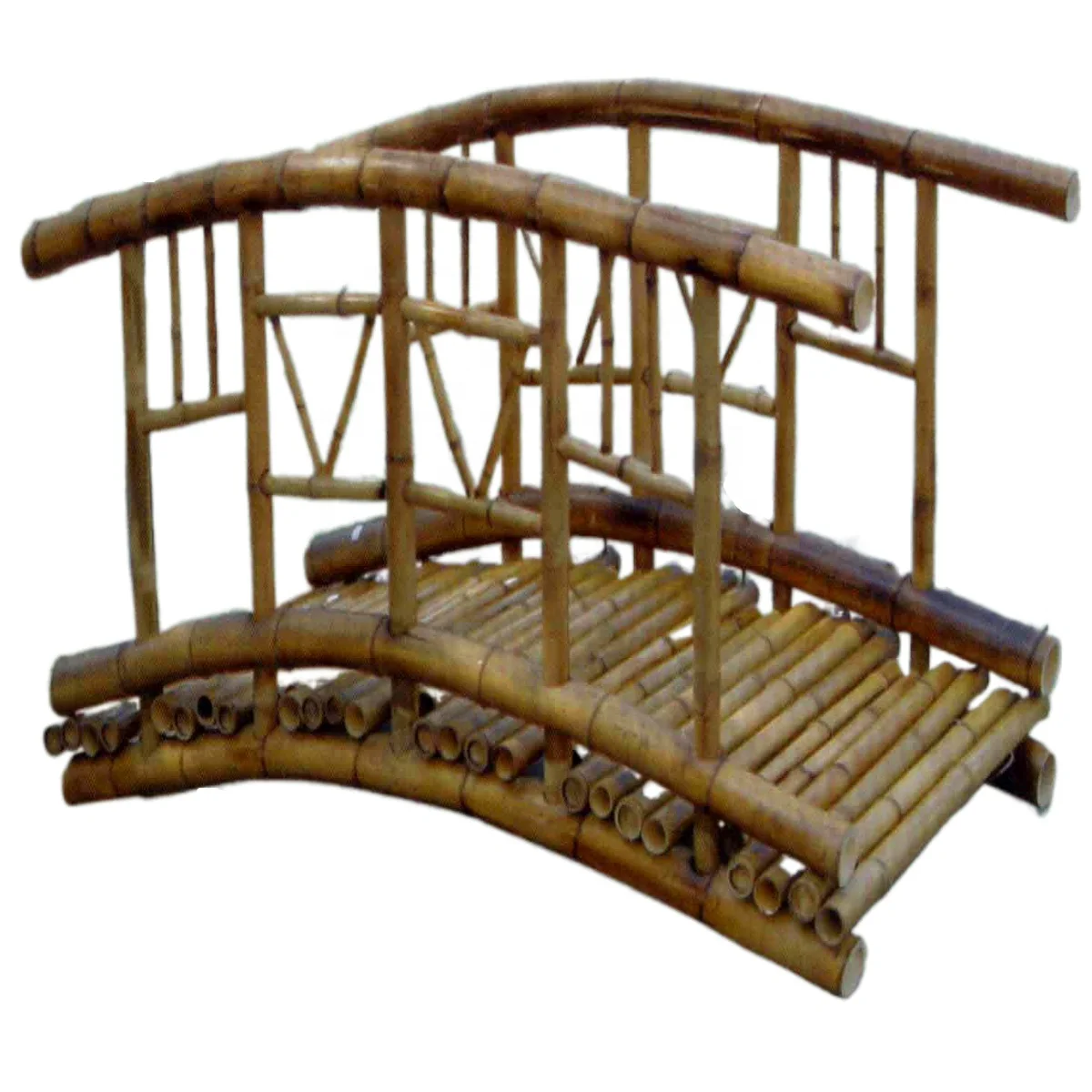 FANTASTIC WOODEN GARDEN BRIDGE, HIGH QUALITY GARDEN WALKING BRIDGE, ANCIENT CHINESE GARDEN BAMBOO BRIDGE