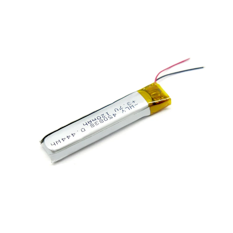  WLY 450838 120 мАч тонкий литий-полимерный аккумулятор 3 7 V 0.444wh Lipo батарея Li-Po
