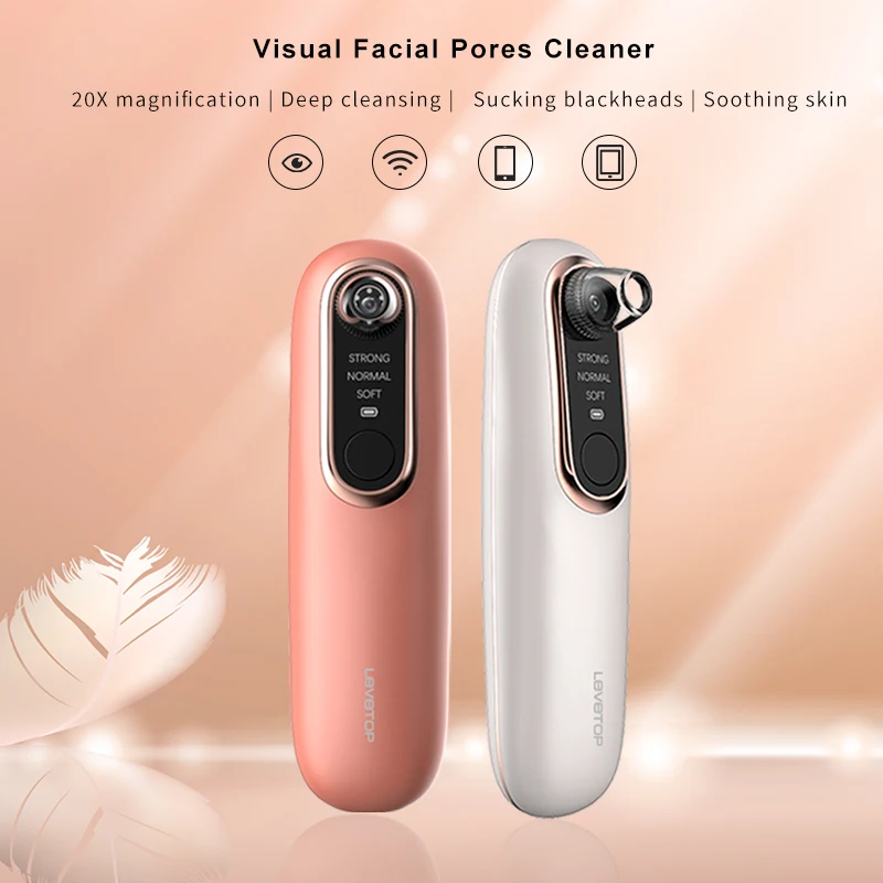 intelligent visual blackhead remover smart wifi visual blackhead remover visual blackhead remover facial pore vacuum with cam