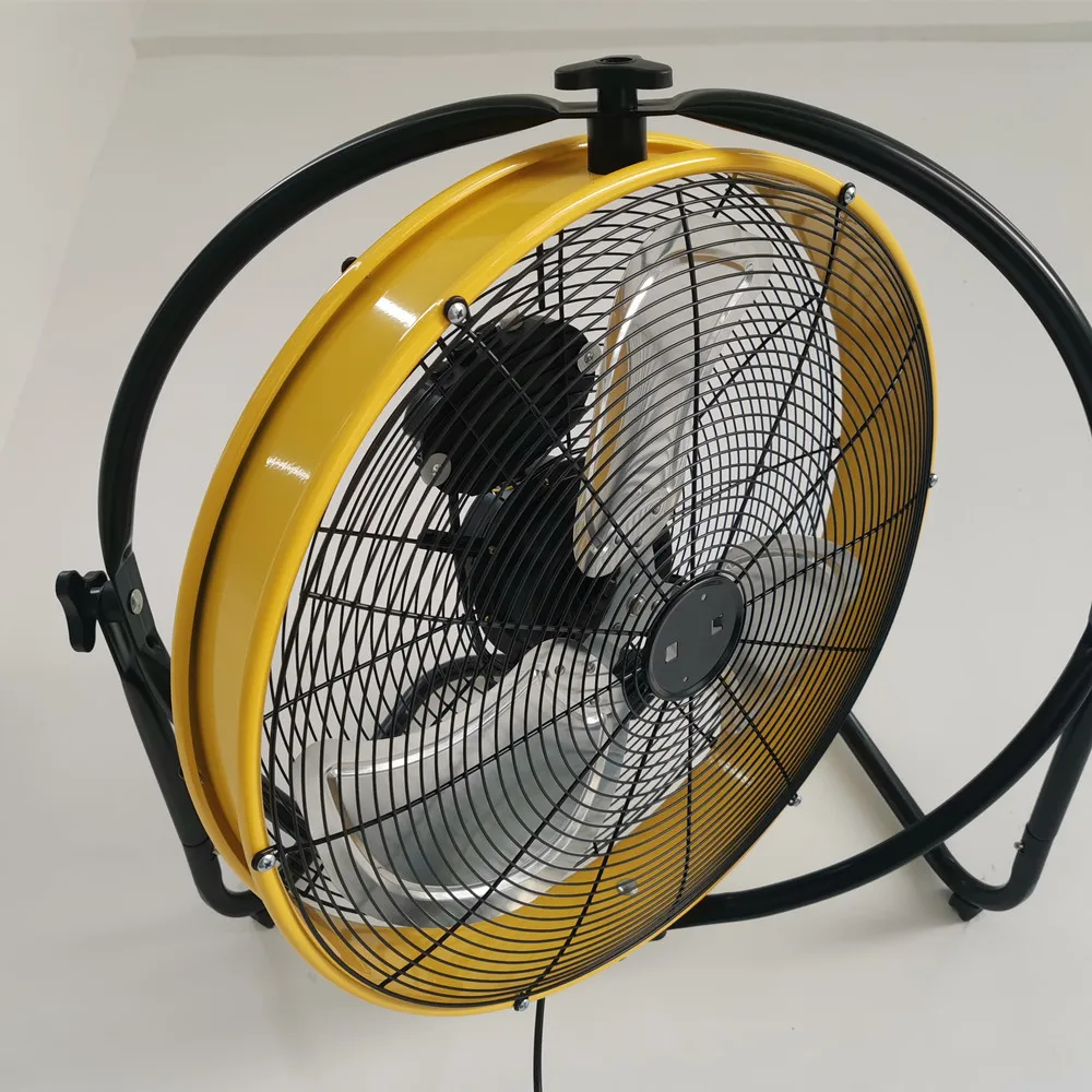 High capacity 20 inch turbo industrial floor fan 2 in 1 industrial centrifugal ventilation table fans
