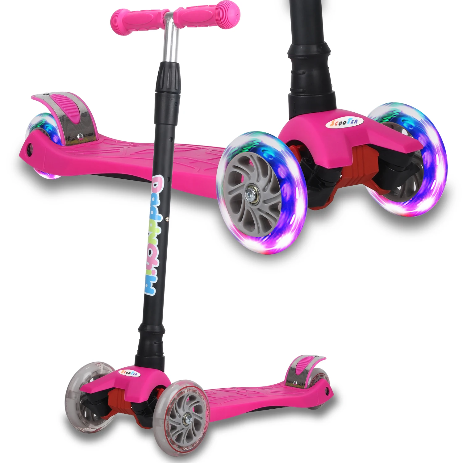 Hot sale 3 wheel mini kick scooter kids tri scooter for sale