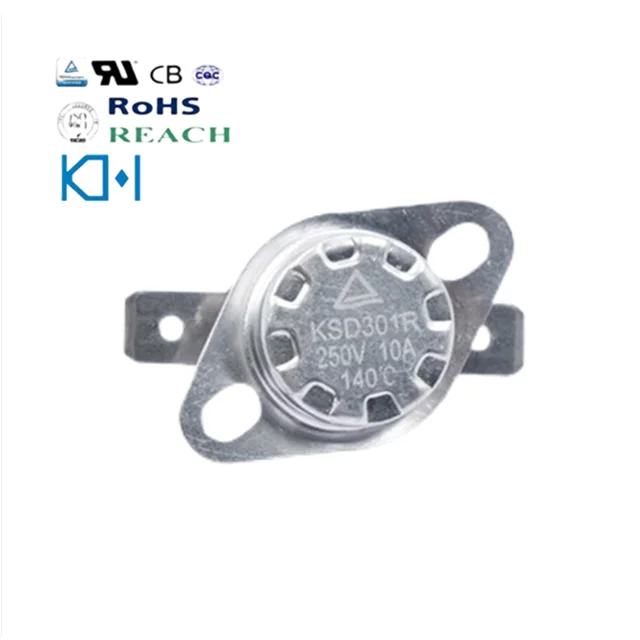 Hot Selling Bimetallic Thermostat Switch Parts For Hair Dryers Electric Switch Manufacturing