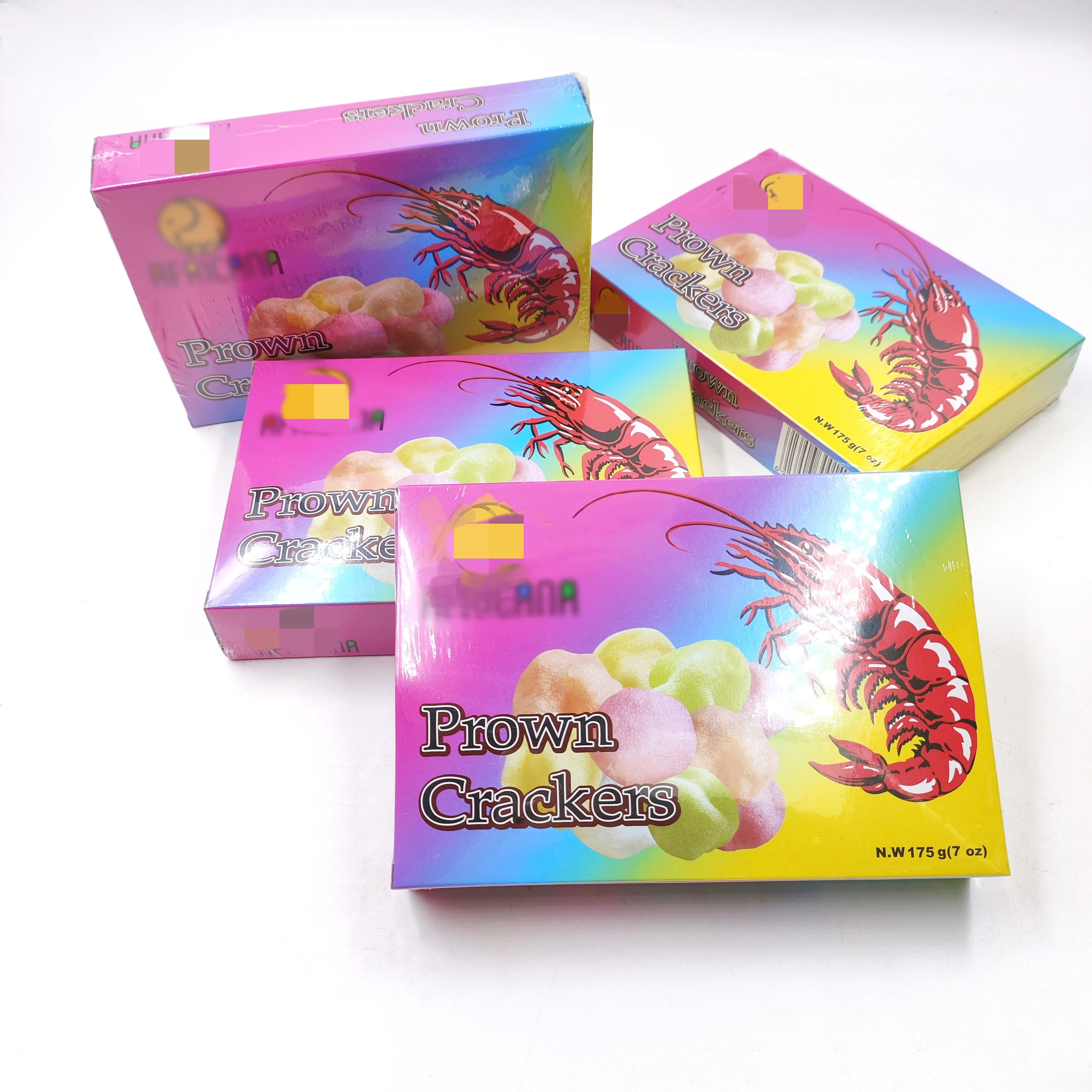 Popular Snacks Delicious Prawn Crackers Made of Seafood Shrimp Semi-Product Convenient to Cook OEM Brand