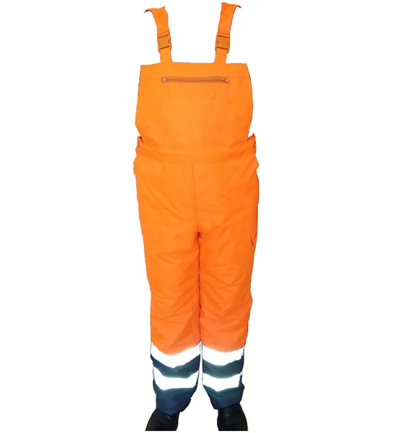 Комбинезон защитный с подкладкой Hi Vis штаны для ремонта дорог со светоотражающей лентой