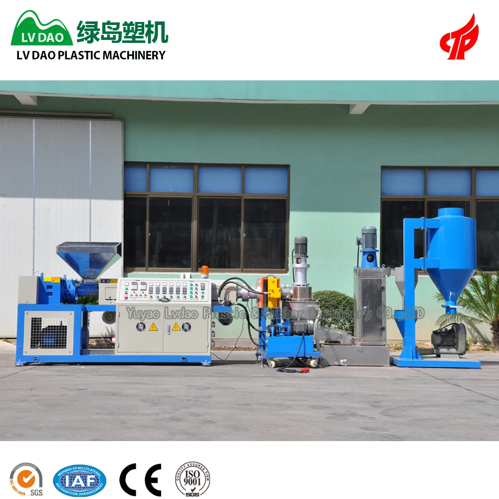 Новая технология экструдер для горячей резки водяных колец HDPE