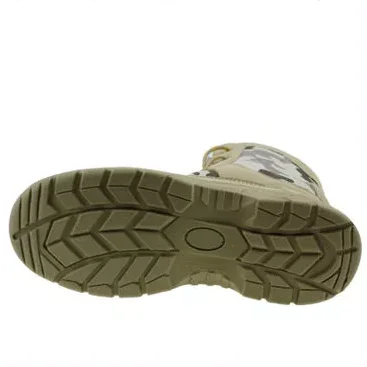 
Low Price top sale military desert combat army boot with Camouflage color 