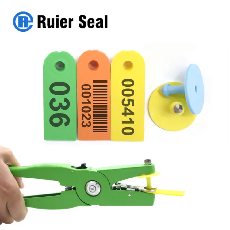 REET044 Animal Ear Tag Ear Tags For Pigs Sheep Ear Tag