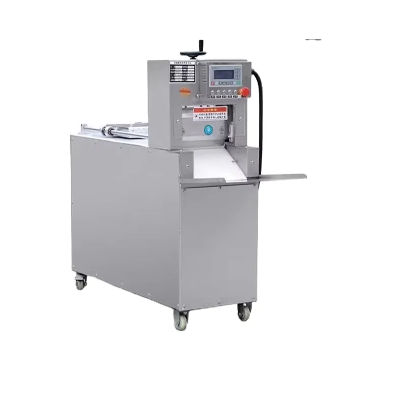 Automatic  frozen meat slicing machine beef and mutton frozen  meat slicer