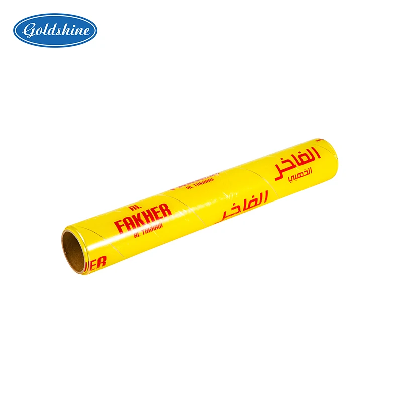 Recyclable Plastic Food Grade Elastic PVC 40cm Cling Wrap Banana Film for Food Packing