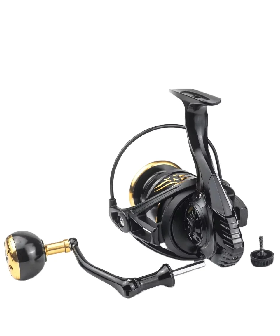  TAKUMI-S qin-3800 Fishing Spinning Wheels 5+1 Metal 40 Aluminum Alloy Electric Boat for The Lake Fishing Equipment Stream