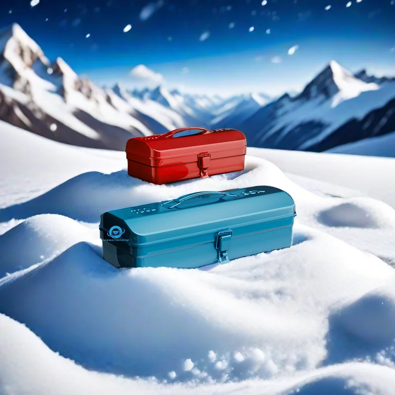 High quality portable steel set professional metal sheet Tool Box