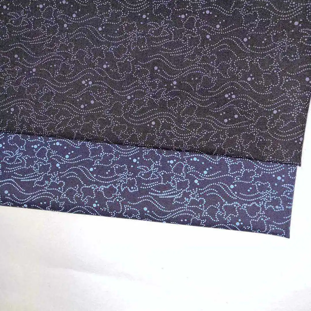 polyester 90 cotton 10 customized small print cotton poplin fabric for home textile