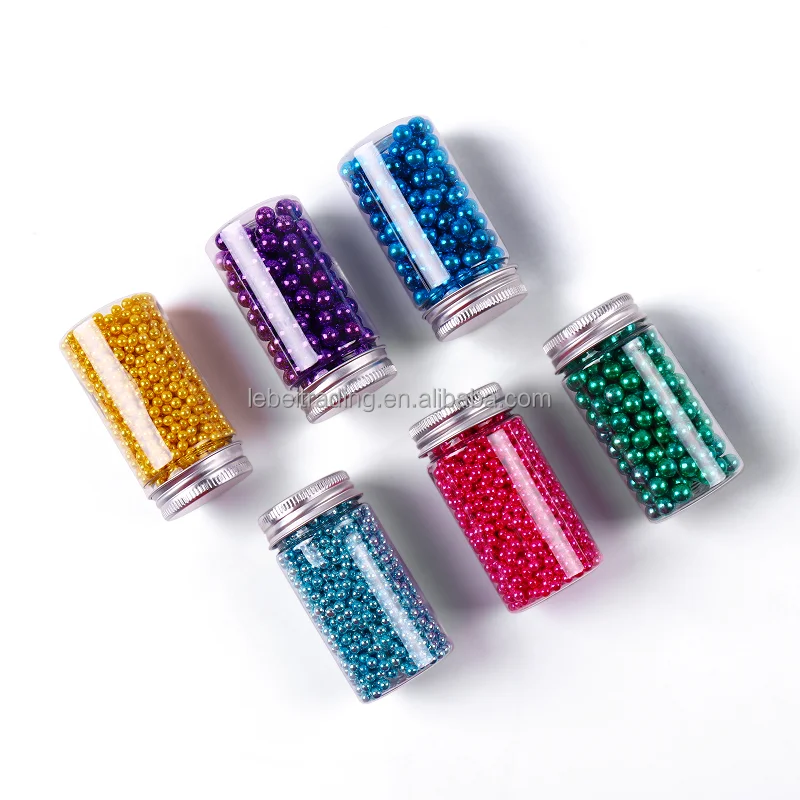 Съедобный яркий металлический торт с сахарным жемчугом