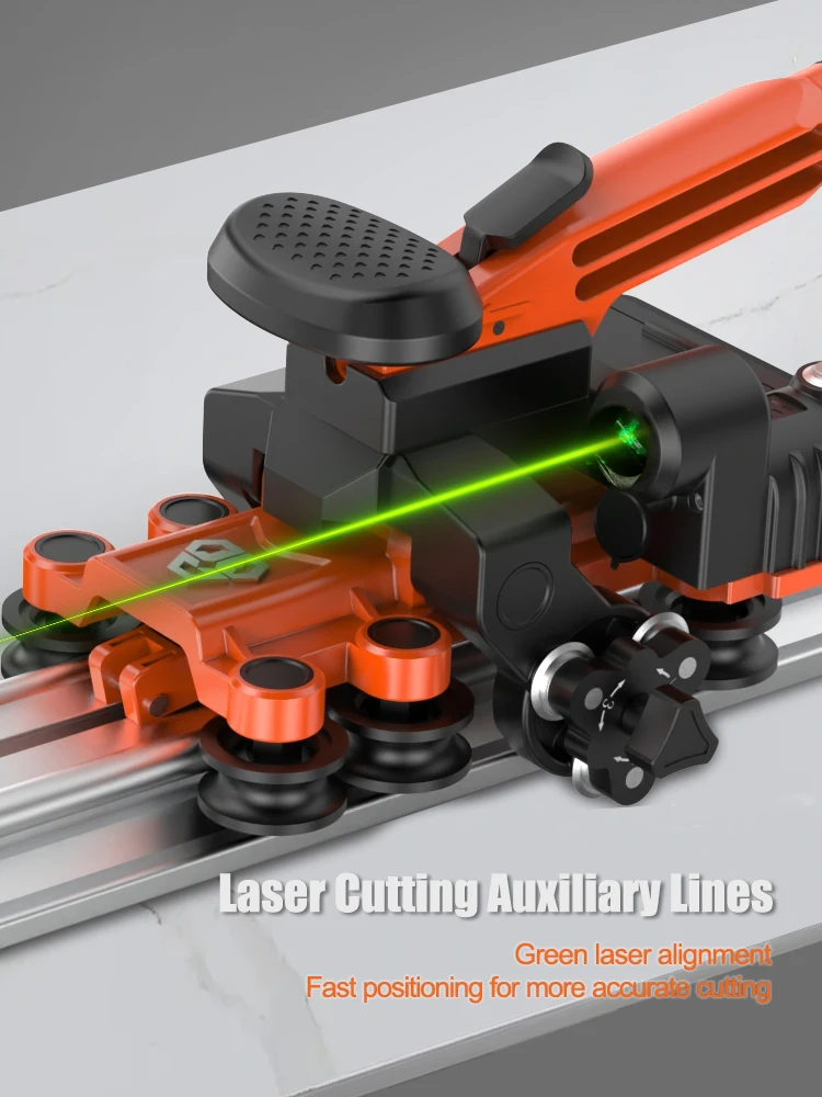 New manual tile cutting machine rock plate thin plate large plate high precision laser track cutting machine