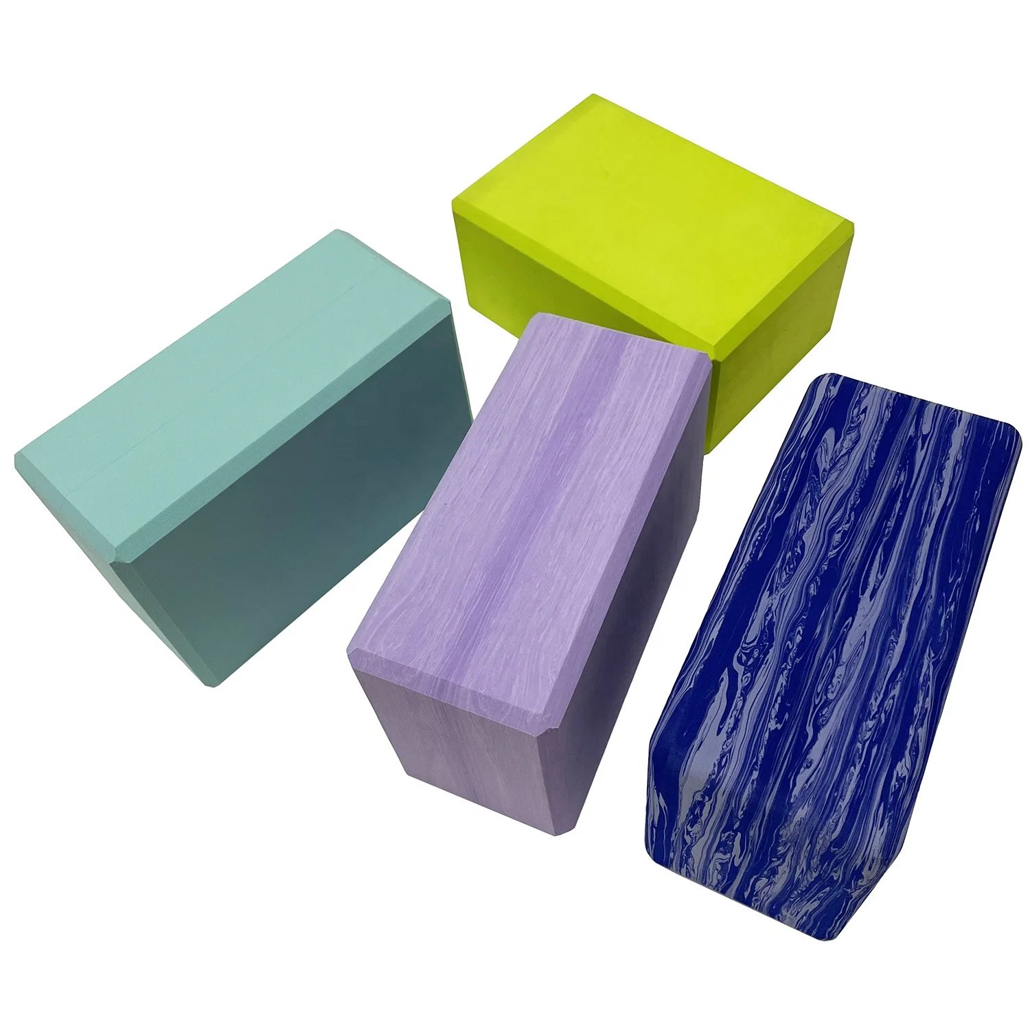 HUNLON High quality good balance and excellent support heavy foam eva yoga brick 9x6x4'