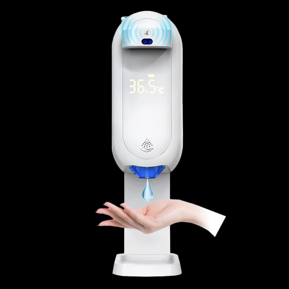 Touchless Wall Mounted Sensor Auto Mist Spray Gel Touch Free Electric Sanitizer Alcohol Automatic Soap Dispenser