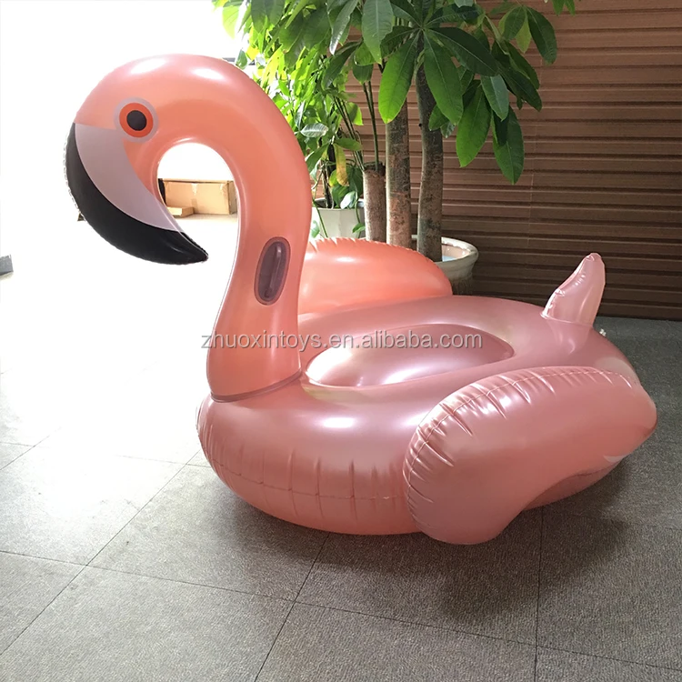 
150CM Inflatable Rose Gold Flamingo Float for 1 adult 