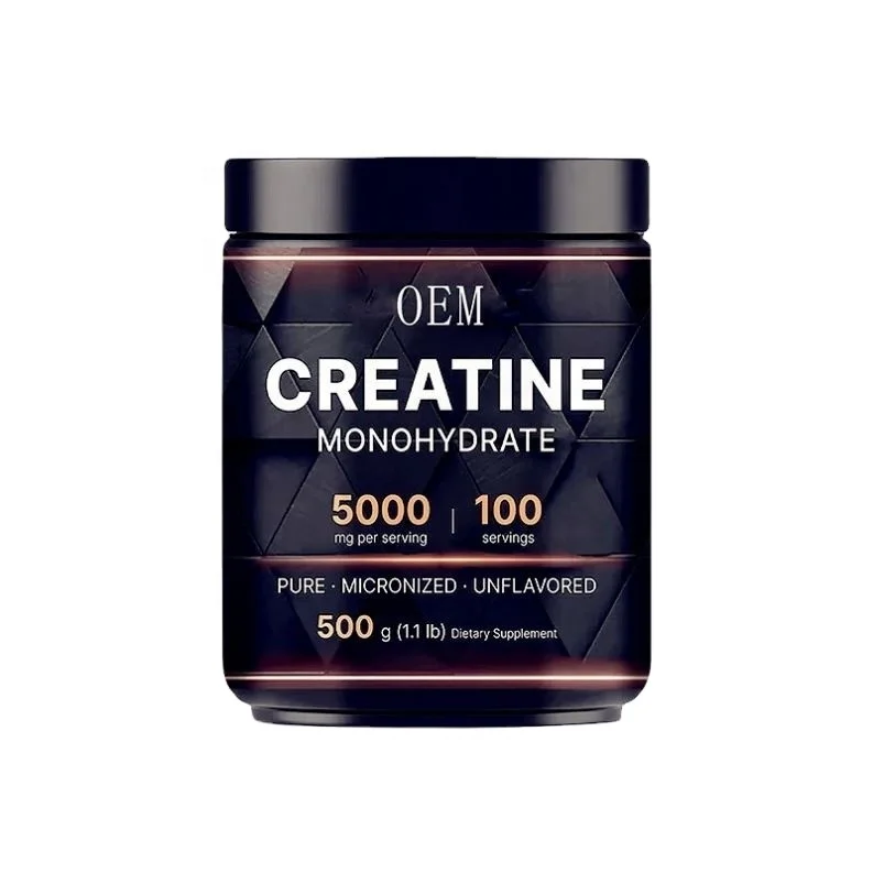 Gotobeauty High Quality Creatine Monohydrate Powder 500 Grams Pure Unflavored Creatine Powder