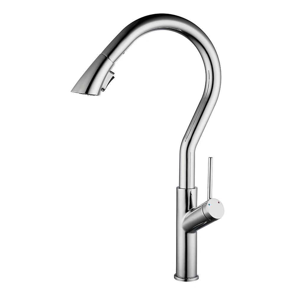 YUNDOOM OEM Robinet Couisine sanitary ware single pull-down handle kitchen faucet