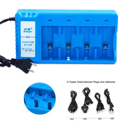 Multifunctional 4 Slots K55 fast charge Size C D AA AAA NI-MH battery charger for Ni-MH Ni-CD batteries