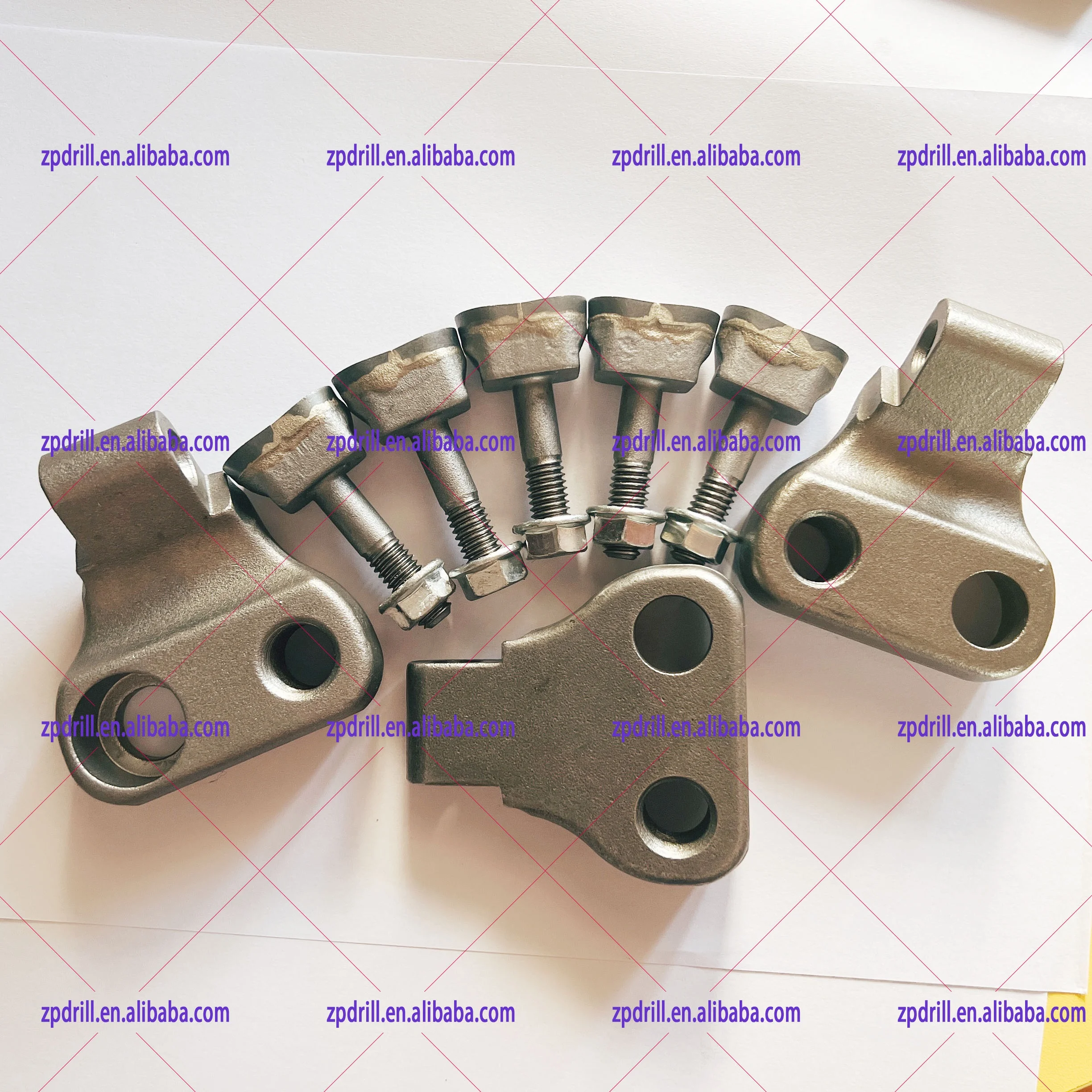 wholesale Pocket holder fitted to yellow jacket teeth stump grinder blades forestry spare parts stump grinder teeth holder