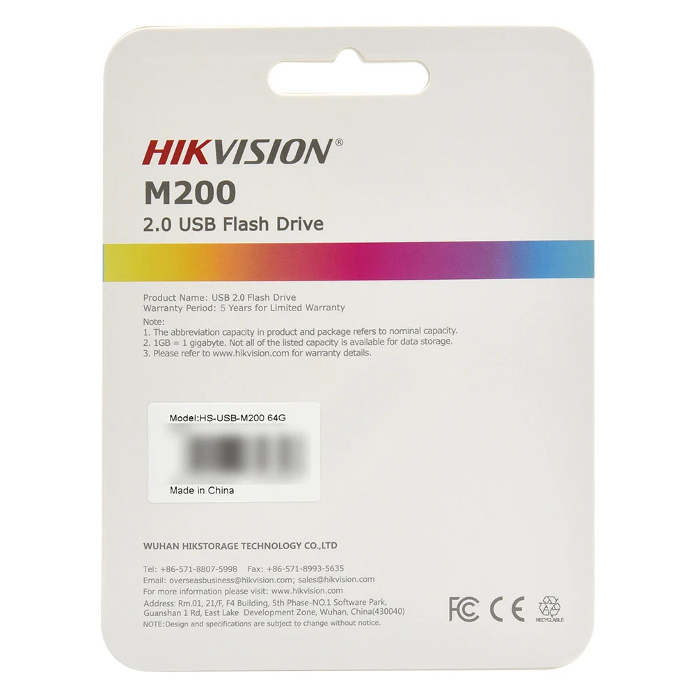  USB-флеш-накопитель Hikvision M200F 128/64/32/16/8/4/2 ГБ OTG 2