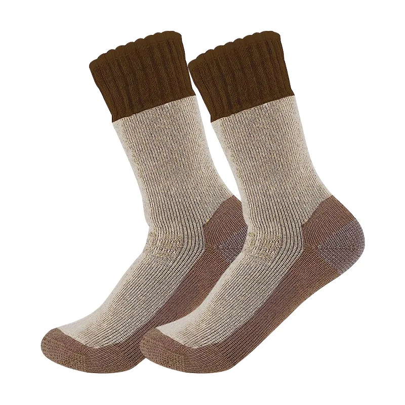 OEM ODM Unisex Thickened Outdoor Trekking Cashmere Merino Wool Ski Hiking Socks