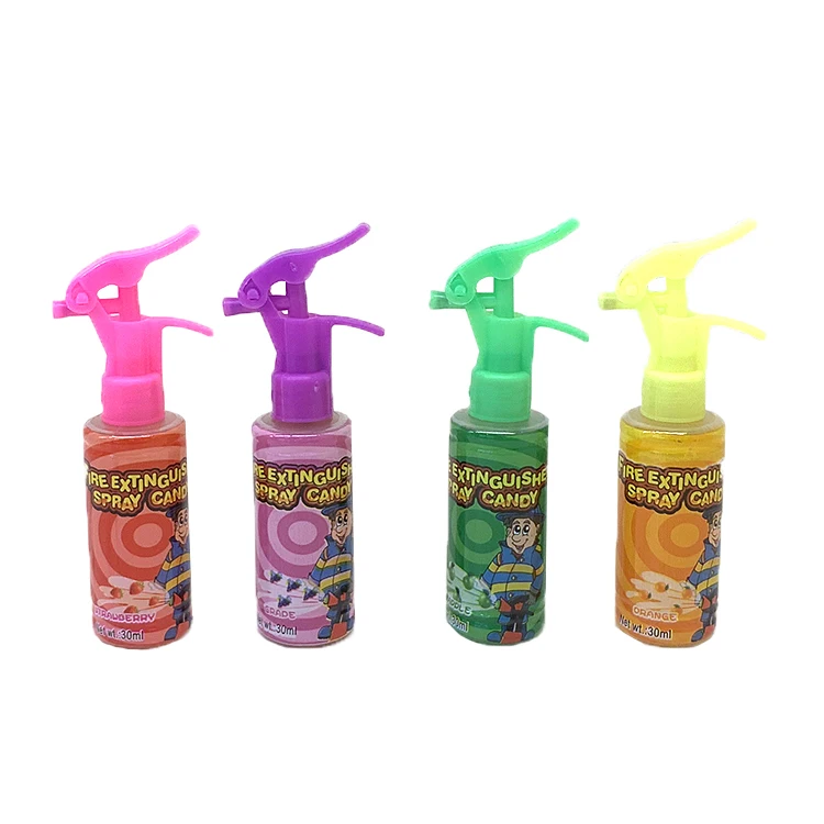 Детский мини Огнетушитель Форма Сладкие Фруктовые вкус жидкий спрей Конфета