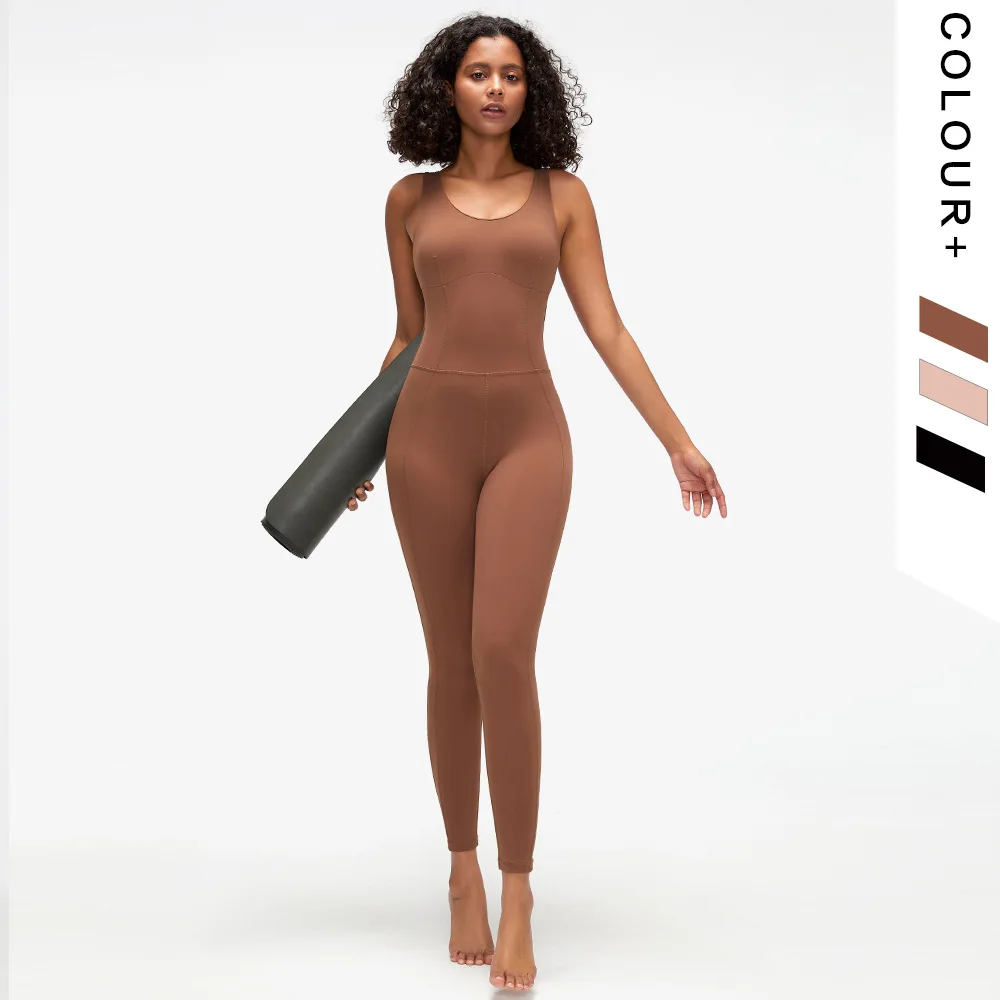 2022 new aerial yoga suit one-piece body shape training fitness beauty back ballet dance one-piece suit women