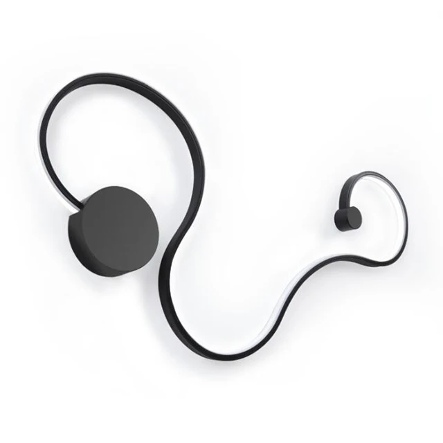 Black White Led Wall Light Home decorative Living Room custom Led Hotel Wall Lamps Light