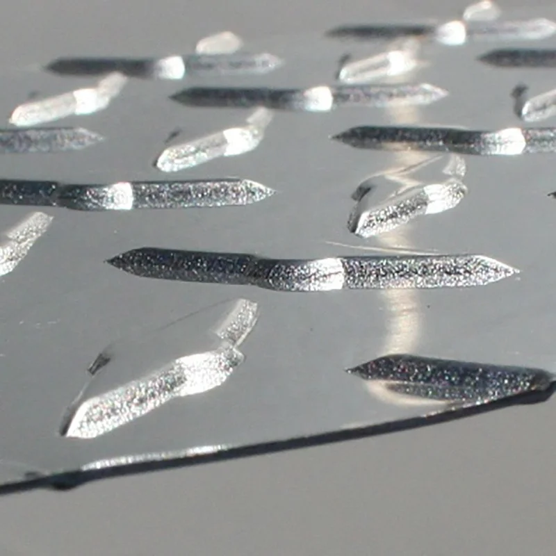 1mm 4x8 thin aluminum diamond checker plate stair treads sheets price