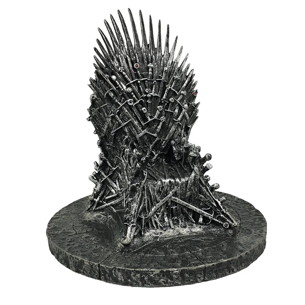 GK 17cm Game Thrones action figure Throne chair 1:12 resin model doll collectible toy for gifts (1600100687282)