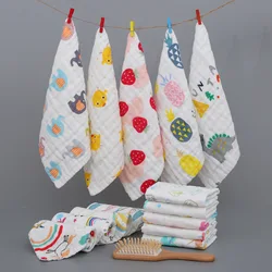 6 layer Muslin Baby Towel Soft Face Towels for Newborn with Sensitive Skin