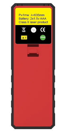 laser distance meter  classic Portable,mini size measures distance/area/ volume/ Indirect-   Pythagoras