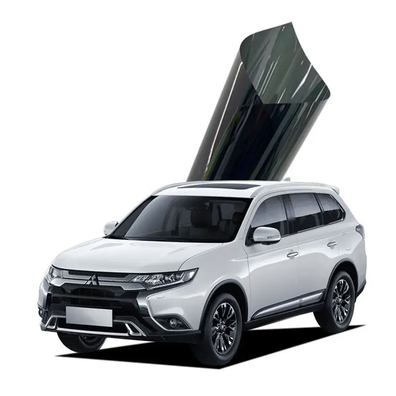 5% 15% 35% 50% 70% sun window film Automotive color film 2 layers 99% thermal insulation solar glass protection window film