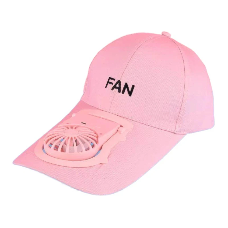 Hat Fan Sun Hats with 3 Speed Fan USB Charging w/500mAh Battery Golf Hat Fan