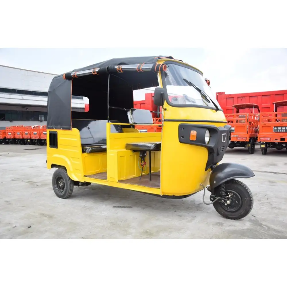 China factory Cheap 175cc / 205cc gasoline Bajaj taxi tricycle Tuk Tuk spare parts for sale