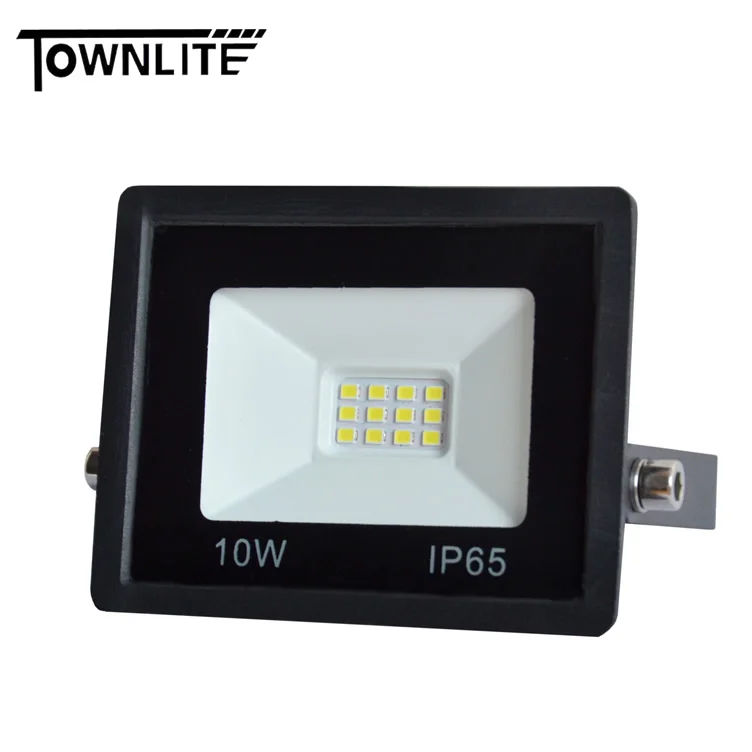 Slim 10w outdoor led flood light halogen equivalent to 100w halogen lights with low price