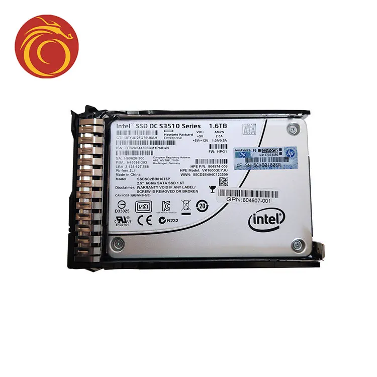 HPE 757375-001 аккумулятор большой емкости Сервер HP 480GB 6G SATA 2 5 дюйма SSD
