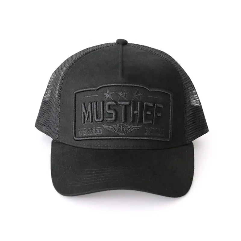 Fashion Cotton And Foam Combined Custom UAE Dubai Trucker Cap