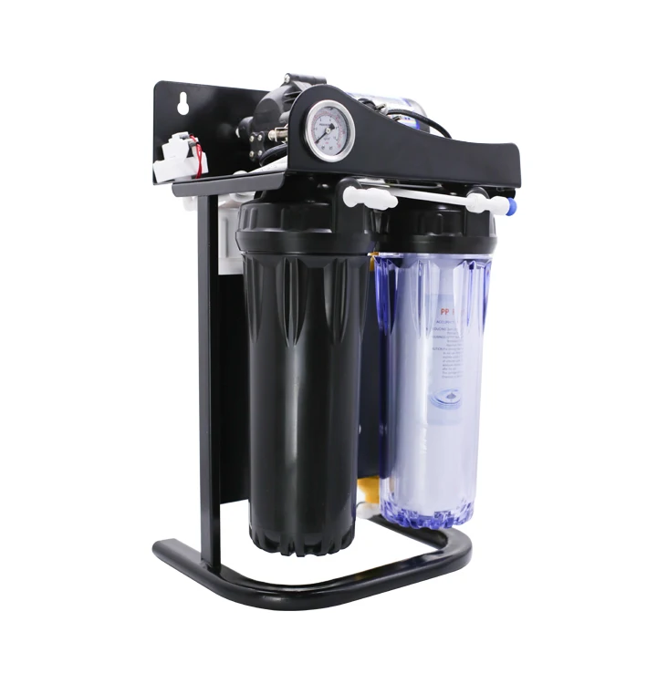 Hot Sale Wholesale 75 GPD 5 Stage Alkaline Reverse Osmosis System House Kitchen Water Filter Ro Water Purifier for Home Drinking