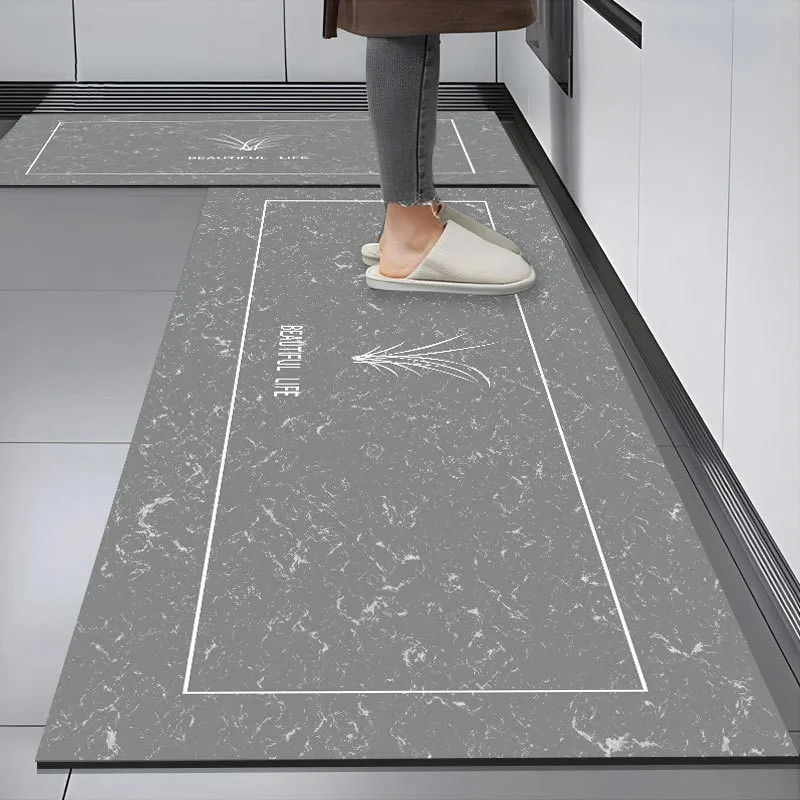 Diatom mud kitchen room mat and carpet