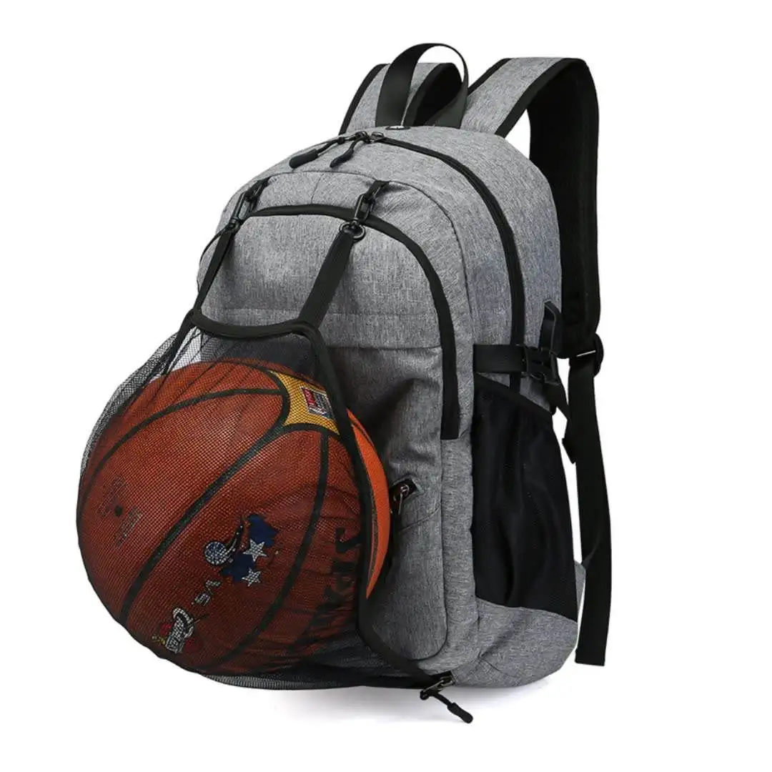 Custom Big Football Sports Backpack With Shoe Compartment Boys School Backpack new basketball backpack for men