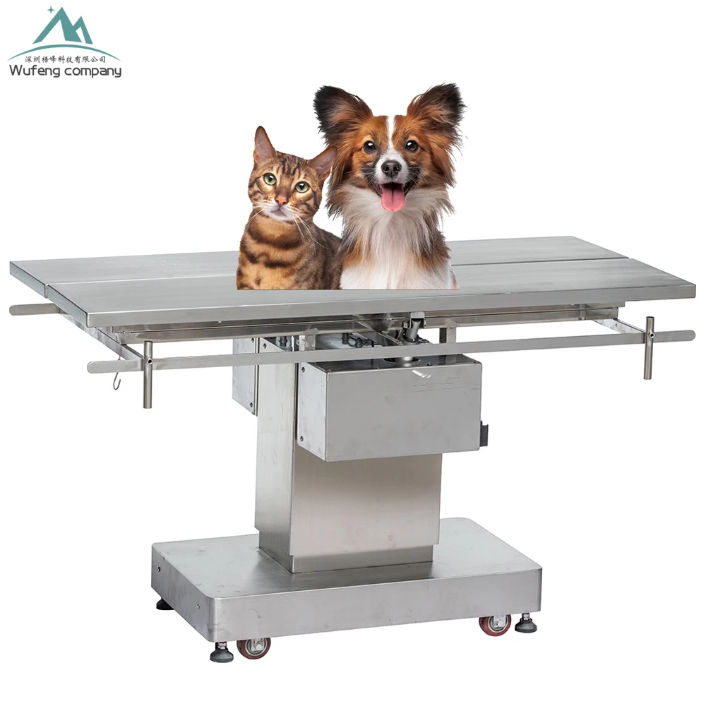 Customized Automatic Electric Pet Operating Table Electric Lift Pet Thermostatic Surgical Operation Table