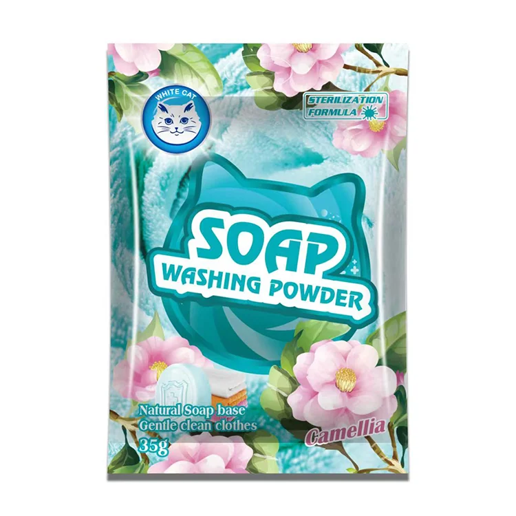 OEM High Foam Concentrated Laundry Detergent Washing Powder Phosphorus Free