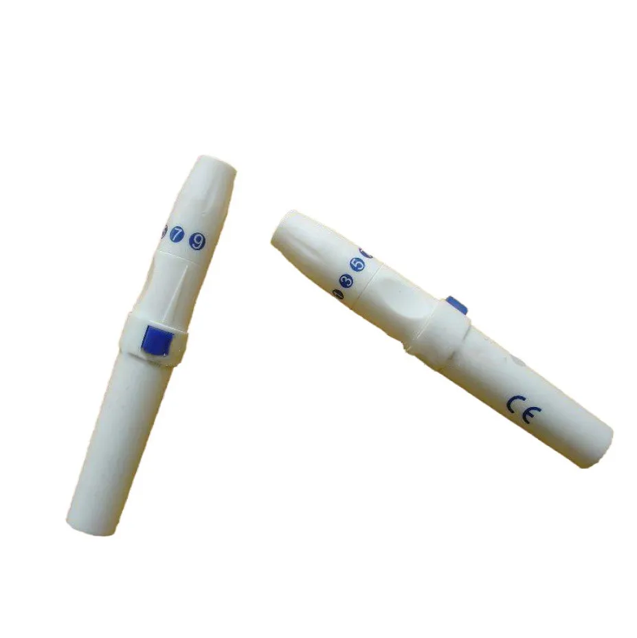 Pen Type Disposable Single Use Safety Sterile Blood Glucose Lancets