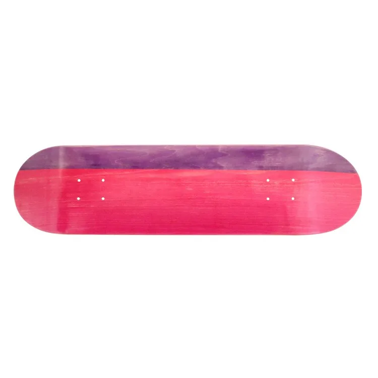 Custom 100% Canadian Maple American Imported Resin Veneer Skate Board Blank Skateboard Decks